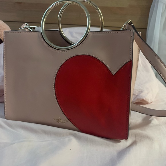 kate spade Handbags - Kate Spade Heart It SAM Bag,NWT Red HEART Leather Valentine, 25th Anniversary